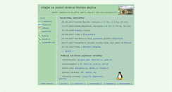 Desktop Screenshot of michal.bdnet.cz